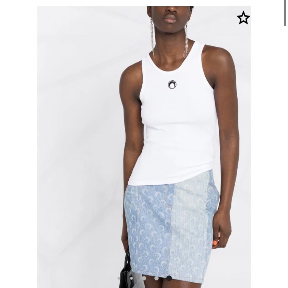 Marine Serre Tank Top
